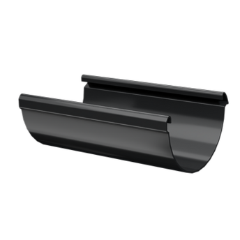 Жёлоб водосточный 3 м Люкс (Lux) Карбон, (RR-33)