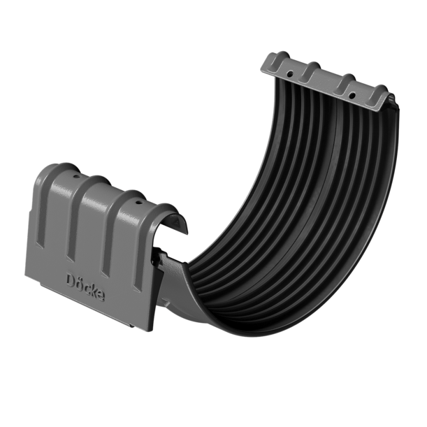 Соединитель желобов Stal Standard, темно-серый - 1