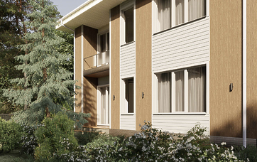 Сайдинг ЛЮКС (LUX) под дерево, Планкен, кедр - 6